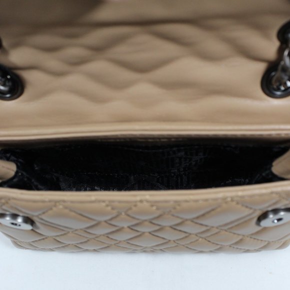 Kurt Geiger Mini Brixton Lock Crossbody Bag - Tan - Picture 7 of 8